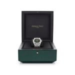 Audemars Piguet Royal Oak 15202PT.OO.1240PT.01 ‘Jumbo’ Extra-Thin Platinum Green Dial (2021) - Image 6