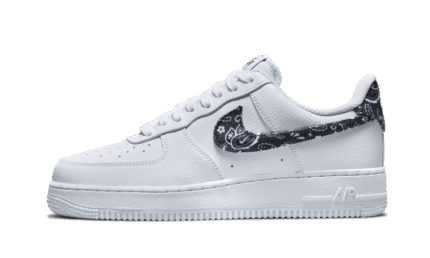 ?07 Essential White Black Paisley