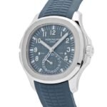 Patek Philippe Aquanaut 5164G-001 ‘Travel Time’ White Gold Blue-Gray Dial (2024) - Image 4